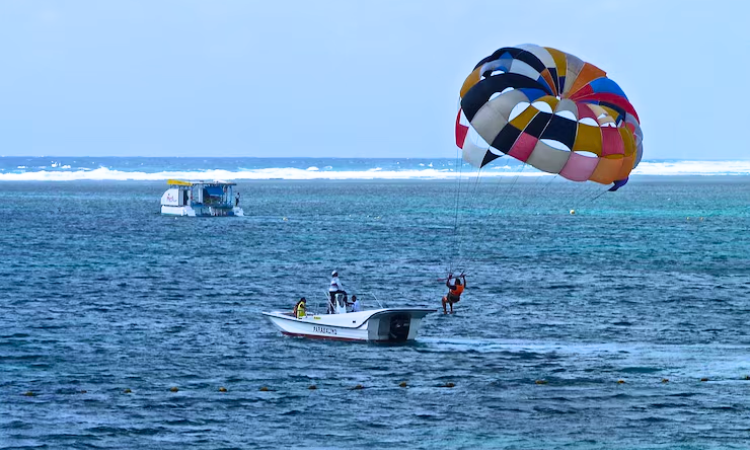 Parasailing at Dona Paula