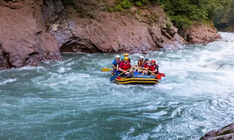 White Water Rafting on the Mhadei River